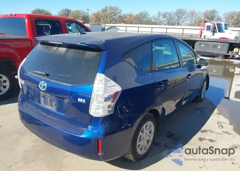 2012 Toyota Prius V Three from USA, damaged, VIN JTDZN3EU7C3024210